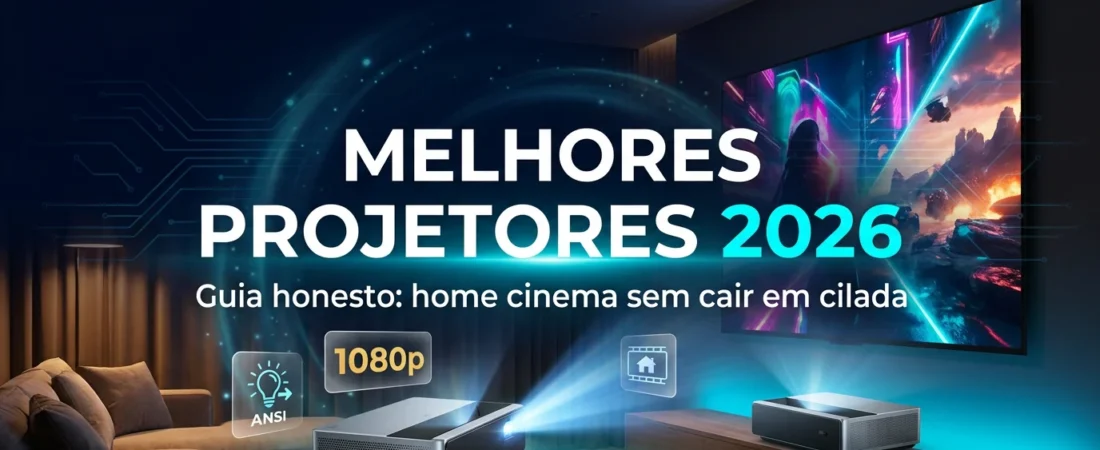 Qual Projetor Comprar em 2026? Os 5 Melhores por Custo-Benefício